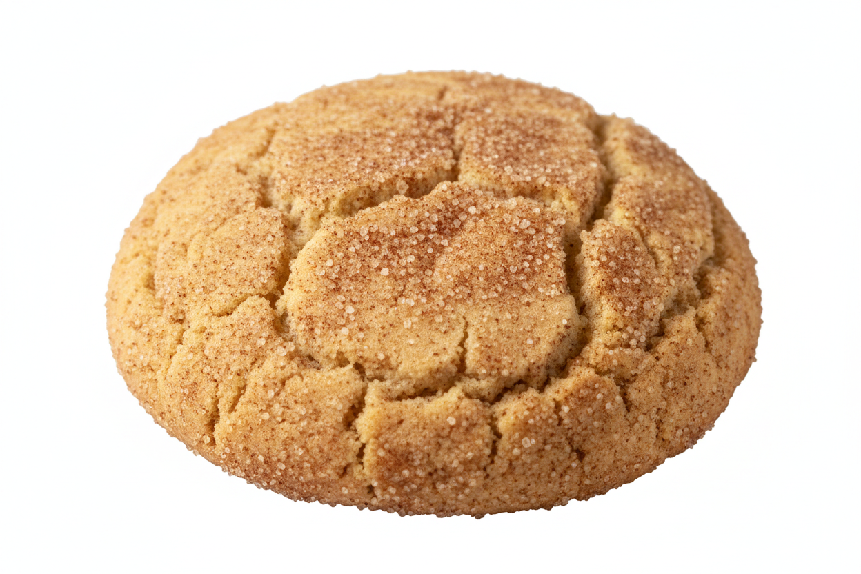 snickerdoodle cookie no background
